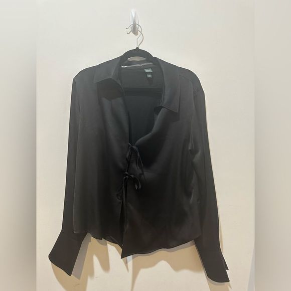 Wild fable tie blouse - Picture 1 of 3